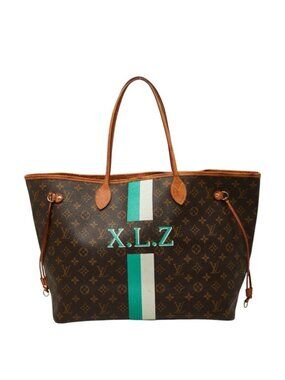 Louis Vuitton Monogram My LV Heritage Neverfull GM Tote Shoulder Bag Brown